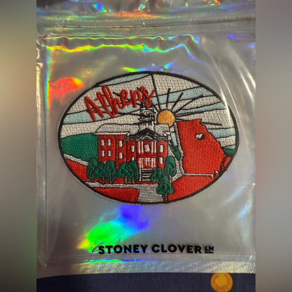 Stoney Clover Lane SCL Destination Sticker Patch Athens Georgia UGA